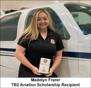 Cochise College Student Receives Tbird2 Aviation Scholarship Award