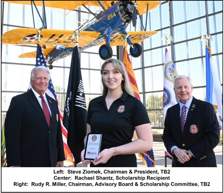 ASU Student Receives Aviation Scholarship from Tbird2