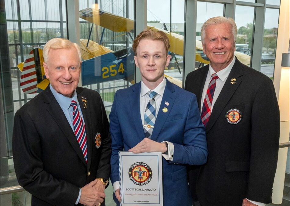 Embry-Riddle Aeronautical University Student Awarded Thunderbird Field II Veterans Memorial, Inc.